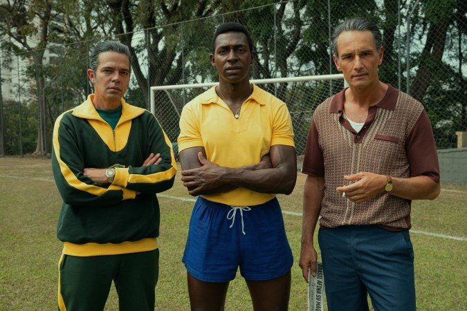Minissérie acompanha seleção brasileira na conquista da Copa do Mundo de 1970 - (crédito: Marcelo Maragni/Netflix)