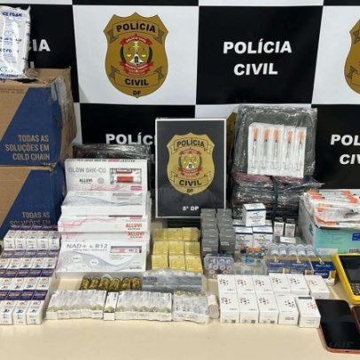 Polícia estima movimento de R$ 700 mil com venda ilegal de canetas emagrecedoras