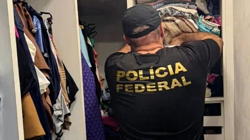 Os investigados cobririam valores elevados para facilitar o deslocamento clandestino até o território norte-americano por meio do México - (crédito: PF/Divulgação)
