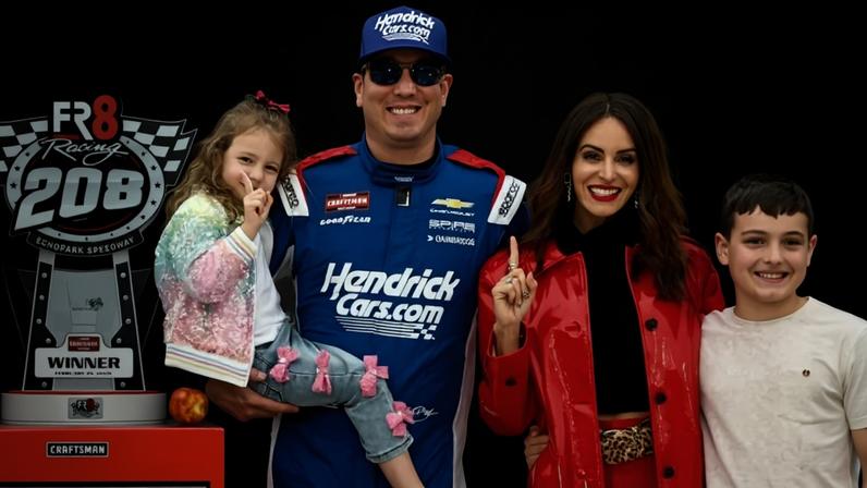 Kyle deixa a esposa, Samantha, e os filhos Braxton, de 11 anos, e Lennix, de 4 anos - (crédito: Getty Images)