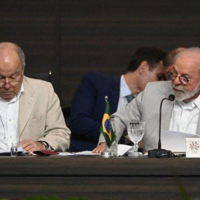 Lula se reúne com chanceler brasileiro às vésperas de encontro com Trump