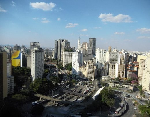 A cidade de São Paulo (SP), vista de cima - (crédito: Luiz França/CMSP)