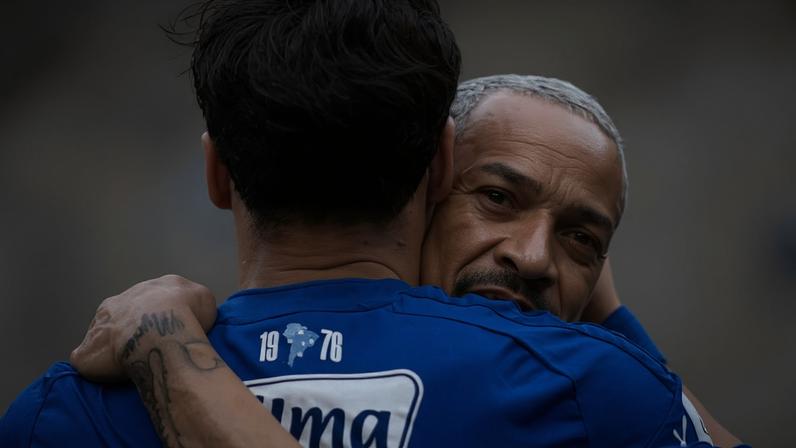 Kaio Jorge marcou o primeiro gol do Cruzeiro na capital mineira - (crédito: Foto: Gustavo Aleixo/Cruzeiro)