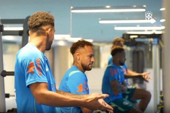 Neymar está fora de combate - (crédito: Reprodução/CBF)
