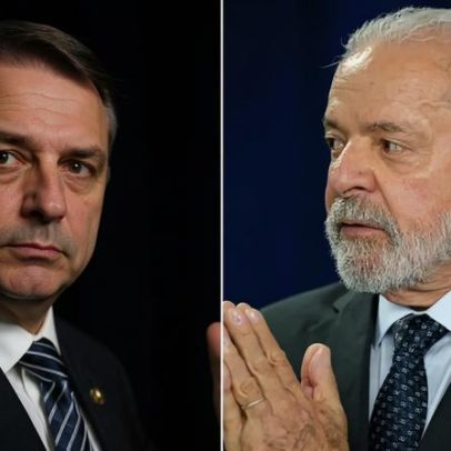 Datafolha: Lula e Flávio empatavam antes de áudios que ligam senador a Vorcaro
