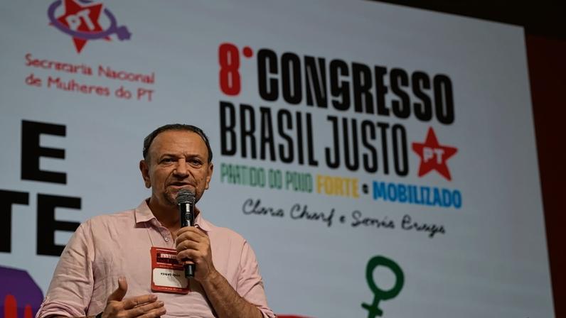 O posicionamento do PT dará o tom de como a campanha à reeleição de Lula deve tratar a ação norte-americana contra as facções criminosas. O presidente do Partido dos Trabalhadores, Edinho Silva, é um dos coordenadores - (crédito: Divulgação/PT)