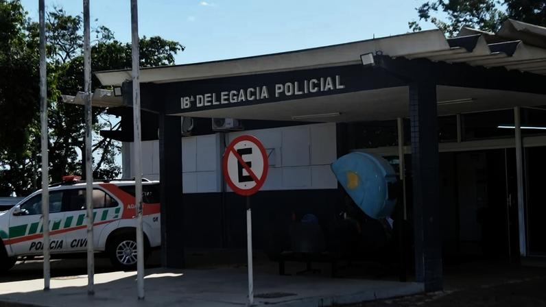 Fachada da 18ª DP - Brazlândia