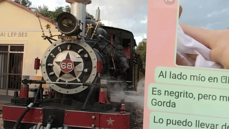 Outros turistas perceberam o conteúdo das mensagens e alertaram a mãe da criança - (crédito: Redes Sociais/Reprodução)