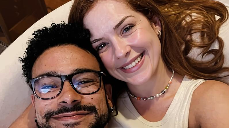 O casal de atores, que estão juntos há cerca de 11 anos, mantém uma união de forma discreta - (crédito: Reprodução/Instagram)