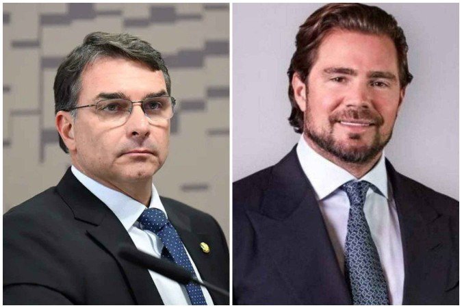 Divulgação recente de mensagens e áudios de Flávio relacionados ao financiamento do filme sobre Bolsonaro pelo Banco Master faz bolsonaristas admitirem possibilidade de um Plano B - (crédito: Fotos: Andressa Anholete/Agência Senado e Divulação)