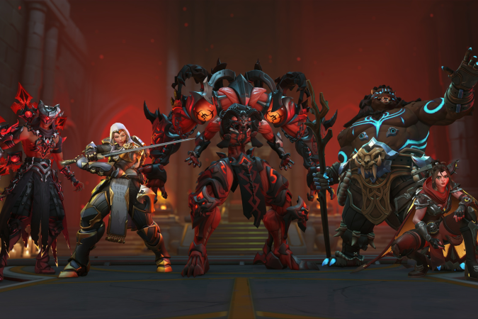 Personagens do elenco receberam um novo evento que traz skins personalizadas inspiradas em Diablo.