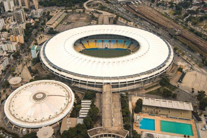 O Estádio Jornalista Mário Filho, o Maracanã, local onde o episódio aconteceu - (crédito: Uai Turismo)