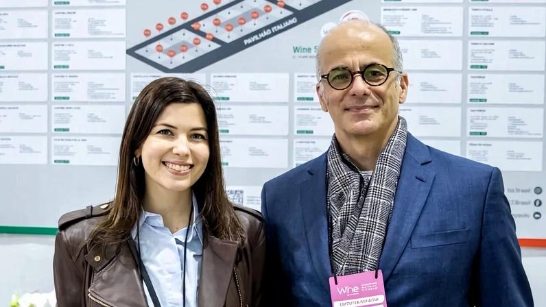 Representantes da Agência para a Promoção no Exterior e a Internacionalização das Empresas Italianas, Francesca Galli e Ronaldo Padovani - (crédito: Mari Kowalski)