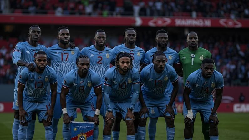 RDC se classificou para a Copa do Mundo pela segunda vez em sua história - (crédito: Foto: Divulgação/fFecofa RDC_Officiel)
