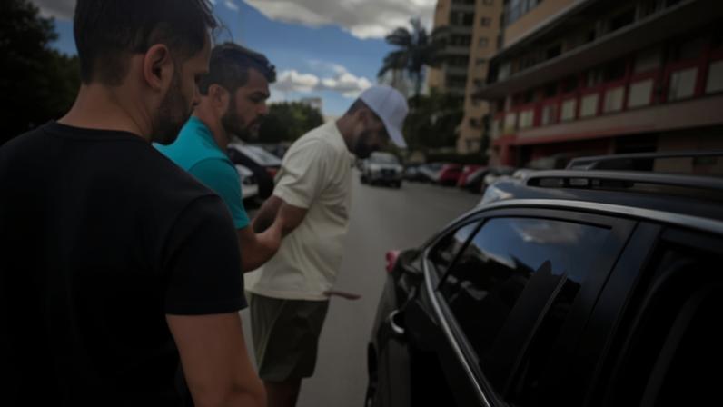 Homem foi preso em Águas Claras - (crédito: PCDF/Divulgação)