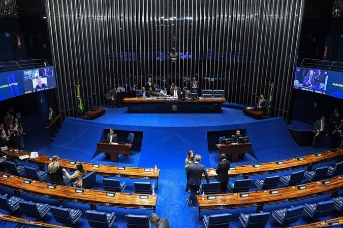 Pelo texto aprovado, os sistemas de ensino deverão realizar triagens educacionais anuais para identificar alunos com potencial elevado - (crédito: Jonas Pereira/Agência Senado)