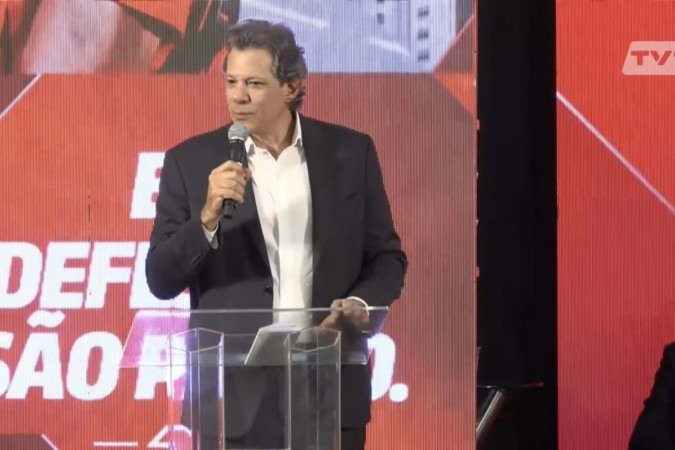 "Não existe uma possível relação entre os Bolsonaro e o Master. É uma coisa só", disse Haddad - (crédito: Reprodução das redes sociais)