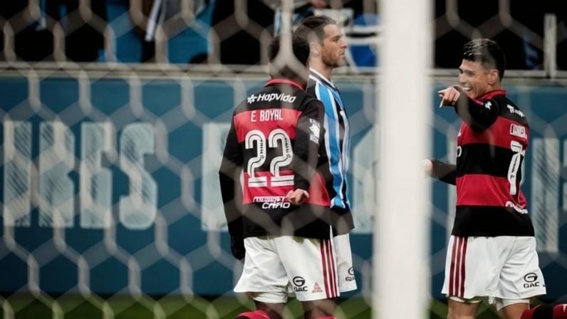 Flamengo domina Grêmio, em Porto Alegre, e vence mais uma no Brasileirão - (crédito: Foto: Gilvan de Souza/CRF)