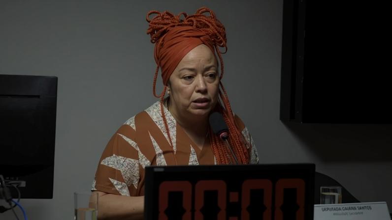 Segundo a parlamentar, o nome dela passou a circular nas negociações por conta da atuação na defesa da pauta trabalhista dentro da Câmara. - (crédito: Leonardo Prado/Câmara dos Deputados)