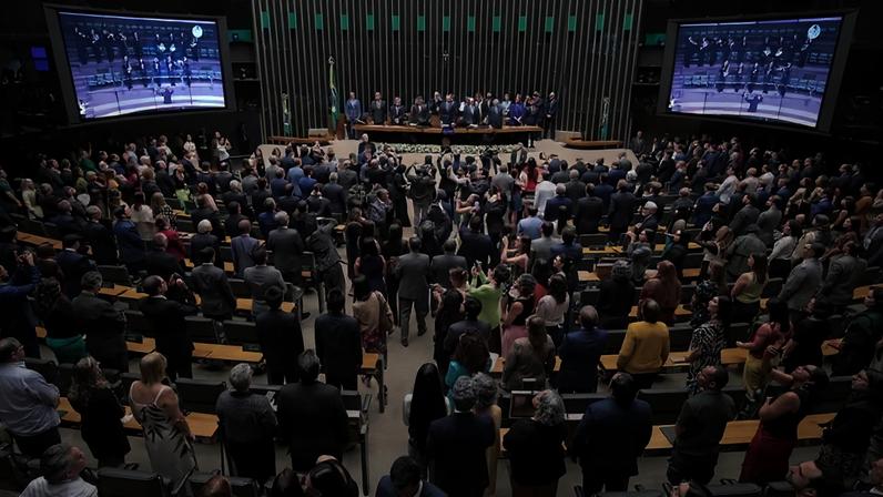 A Câmara dos Deputados aprovou projeto, na noite de ontem (19/5), em votação simbólica - (crédito: Bruno Spada/Câmara dos Deputados)