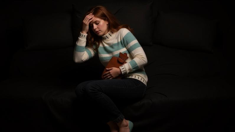 Dor intensa durante a menstruação pode ser um sinal importante de endometriose e merece investigação médica (Imagem: sunflower03star | Shutterstock)