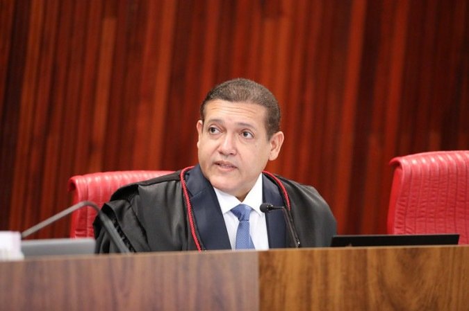 Nunes Marques toma posse nesta terça (12/5) como presidente do TSE - (crédito: Alejandro Zambrana/Secom/TSE)