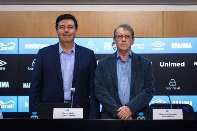 Grêmio e Flamengo selam acordo milionário antes de confronto pelo Brasileirão - (crédito: Foto: Lucas Uebel/Grêmio FBPA )