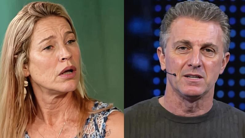 Luana Piovani expõe 'hipocrisia' de Luciano Huck e o compara a Neymar e Virginia - (crédito: TV Globo)
