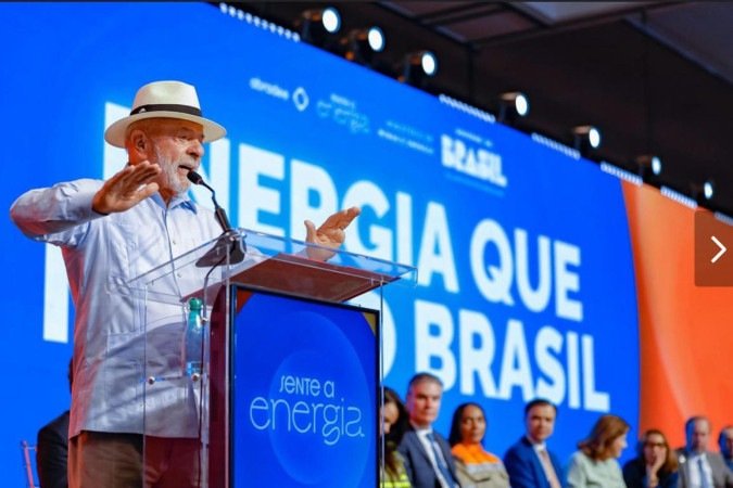 Presidente Lula participa de evento "Sente a Energia: Investimentos em energia e Melhorias no Luz para Todos, em Brasília - (crédito: SEAUD/PR)