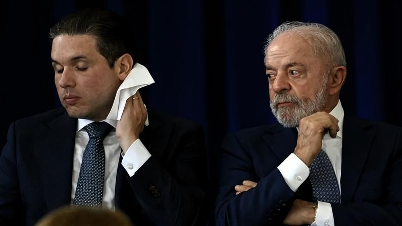 Motta se reuniu com o presidente Lula nesta segunda-feira (25/5) para tratar da PEC. A intenção é votar o texto ainda nesta semana - (crédito: Carlos Vieira/CB/D.A.Press)