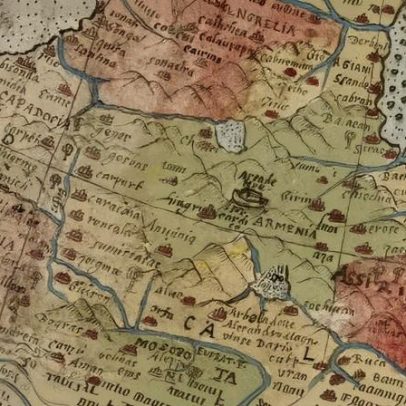 Mapa de 1587 sugere localização da Arca de Noé na Turquia