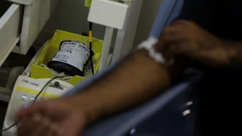 Junho Vermelho reforça doação de sangue em período crítico para os estoques - (crédito: Marcelo Camargo/Agência Brasil)