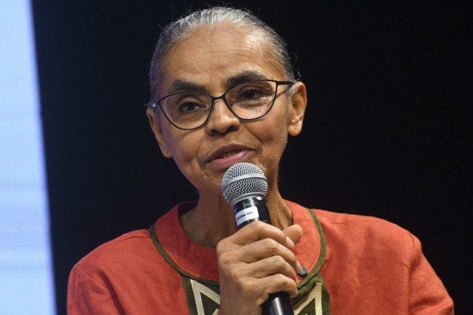 Ex-ministra do Meio Ambiente de Lula participou do 3º Fórum Mulheres na Política. No evento, ela falou da representação feminina no Congresso Nacional - (crédito: Ed Alves CB/DA Press)