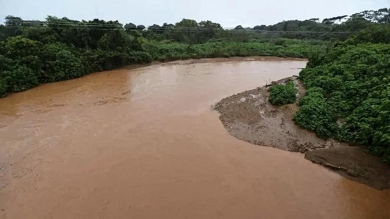 Mananciais de aguá que abastecem o DF. Rio Melchior. - (crédito: Minervino Júnior/CB/D.A.Press)