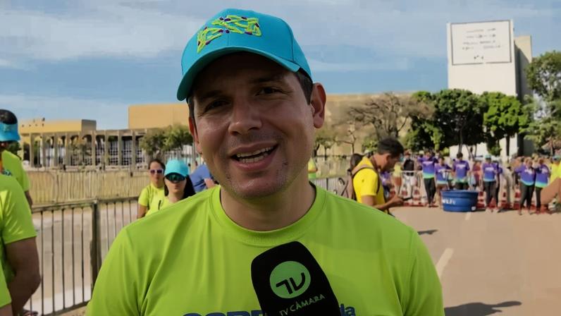 Hugo Motta, ao falar que um pedido de CPI do Master seguirá o regimento da Câmara, condicionou essa pauta ao andamento de outras demandas por Comissão Parlamentar de Inquérito que está na fila - (crédito: Reprodução/Youtube TV Câmara)