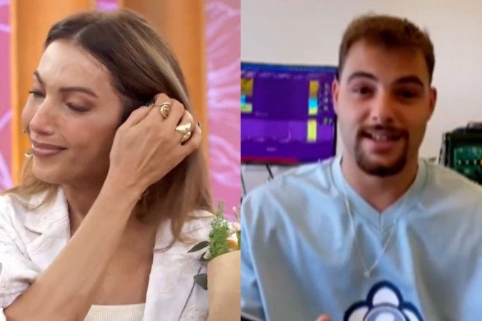 Patrícia Poeta cai no choro com homenagem do filho com problema de saúde - (crédito: Reprodução/TV Globo)