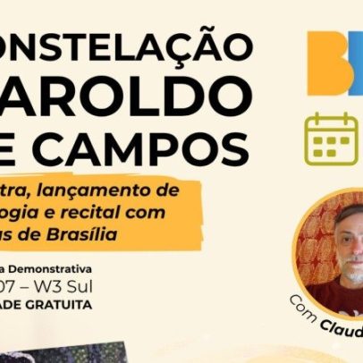 Cláudio Daniel lança antologia Constelação Haroldo de Campos na BDB
