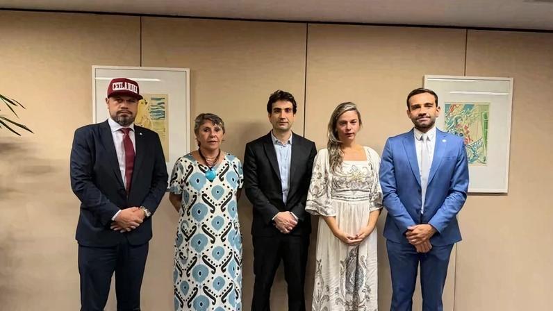 Parlamentares se reúnem com presidente do Banco Central para tratar do futuro do BRB - (crédito: Divulgação)