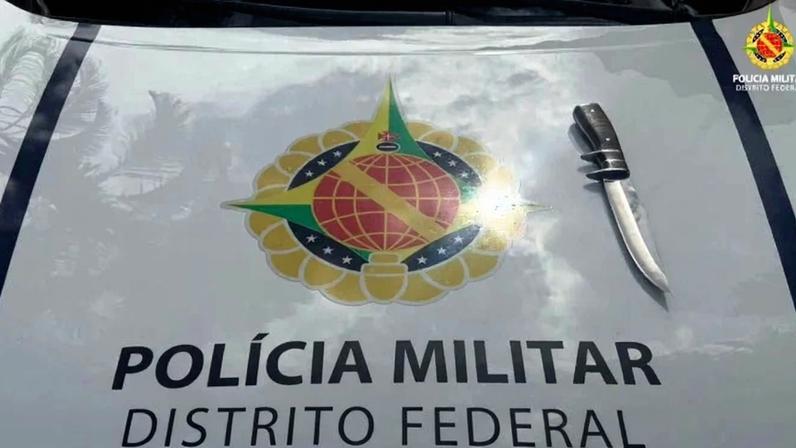 Autor de homicídio cometido em Sobradinho, às margens da BR 020, é preso em flagrante - (crédito: PMDF)