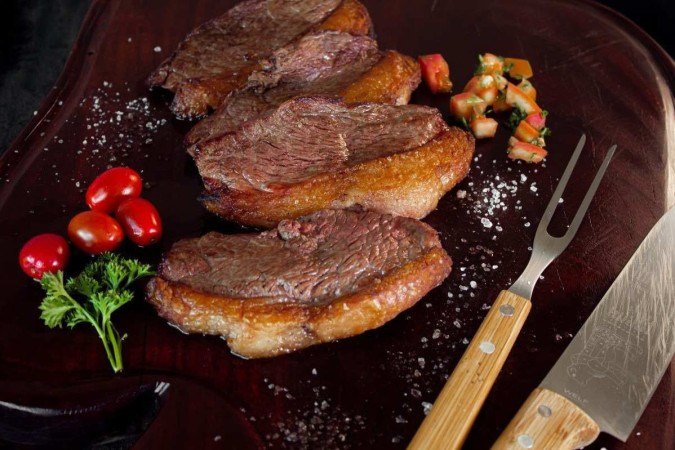 Brasil é o principal fornecedor internacional de carne bovina. - (crédito: Daniel Alves - Divulgação)