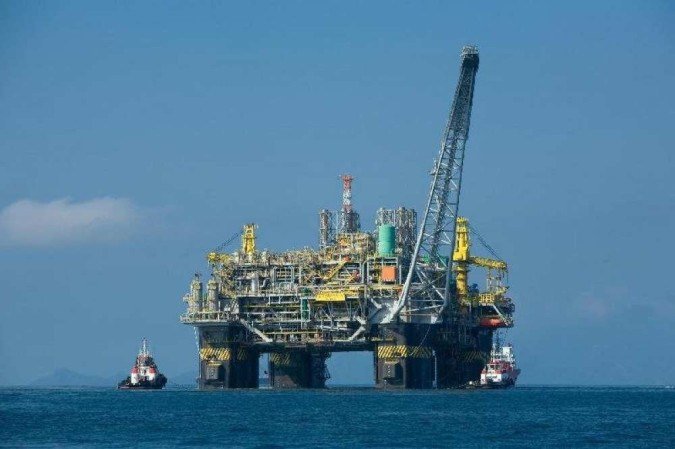 Plataforma na Bacia de Campos no Rio de Janeiro - (crédito: Petrobras/Divulgação)