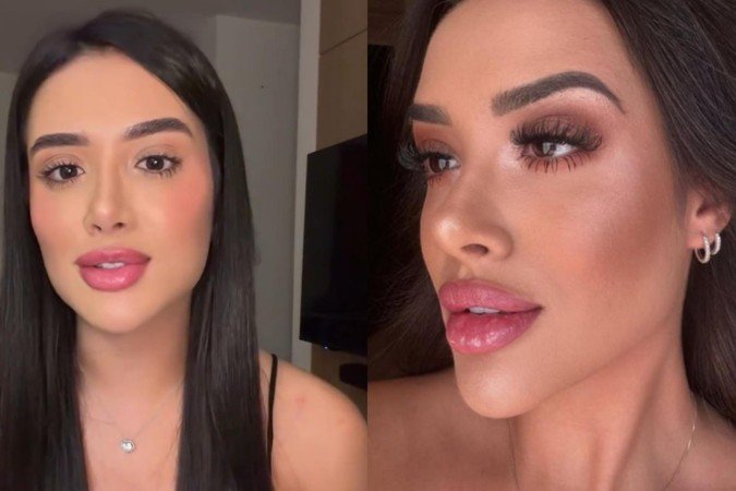 Jordana faz pronunciamento para revelar se seus lábios são naturais ou não - (crédito: Reprodução/Redes Sociais)
