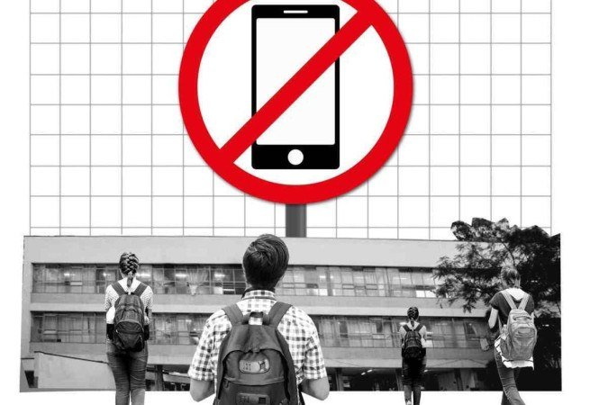 PL que regulamenta uso de aparelhos eletrônicos portáteis por estudantes em instituições de ensino foi aprovado pelo Senado em dezembro - (crédito: Caio Gomez)