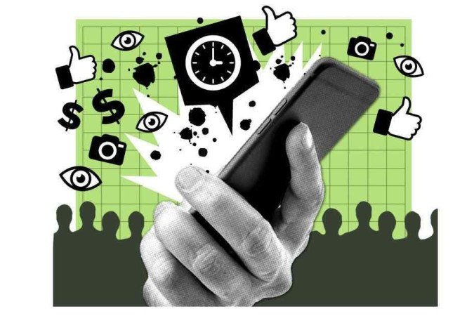 Redes Sociais tempo gasto - (crédito: Caio Gomez)