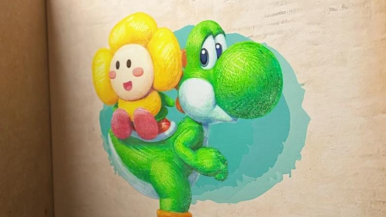 O clássico dinossaurinho da Nintendo ganhar seu próprio título, focado em aprender e explorar. - (crédito: Reprodução/Nintendo)