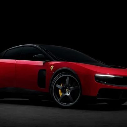 Ferrari lança elétrico de 1.050 cv com design assinado por ex-designer da Apple