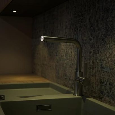 Pia ideal une beleza e praticidade na cozinha
