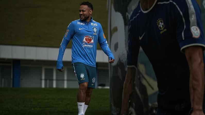 Ancelotti diz que Neymar não vai estar sendo cortado da Copa do Mundo - (crédito: Foto: Divulgação/CBF)
