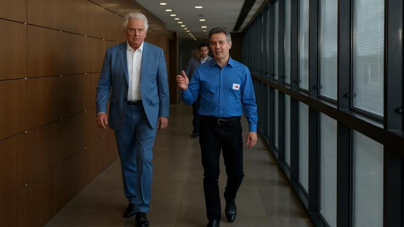 Governador de Goiás e pré-candidato à presidência, Ronaldo Caiado, se encontra com o governador de Minas e também pré-candidato à presidência, Romeu Zema - (crédito: Dirceu Aurélio/Imprensa MG)