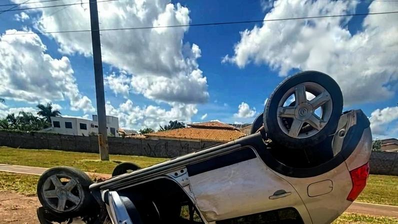 Capotamento no Jardim Botânico - (crédito: CBMDF)